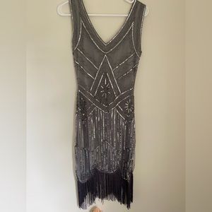 Sequin Flapper Girl Dress